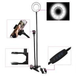 XO BGD001 Smartphone Led Ring 3" Holder Black - thumbnail 4