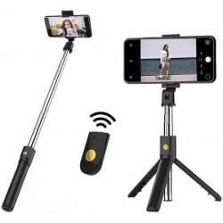 XO Bluetooth Tripod/Selfiestick SS08 with remote - thumbnail 1