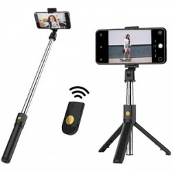 XO Bluetooth Tripod/Selfiestick SS08 with remote - thumbnail 1