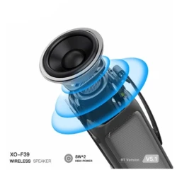XO Bluetooth Speaker F39 Black - thumbnail 4