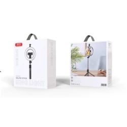 XO Bluetooth Tripod/Selfiestick + LED Ring SS12 - thumbnail 2