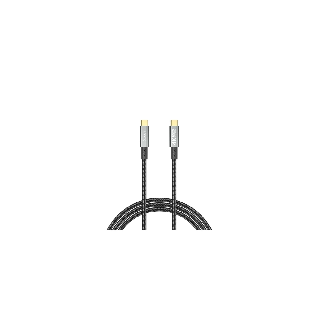 XO 4K+100W USB 3.2 Type-C Cable 1m GB020 - image 1