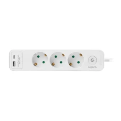 LogiLink Produžni kabl sa zaštitom 3 utičnice, 1X USB- A, 1X USB- C 1.5m LPS279U - thumbnail 2