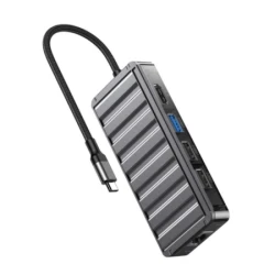 XO HUB016 USB Type-C Multi-hub 7in1 Docking Station - thumbnail 1