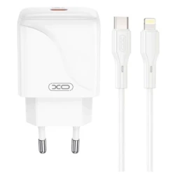 XO L141 20W Type-C Fast Charger + Lightning cable - thumbnail 1