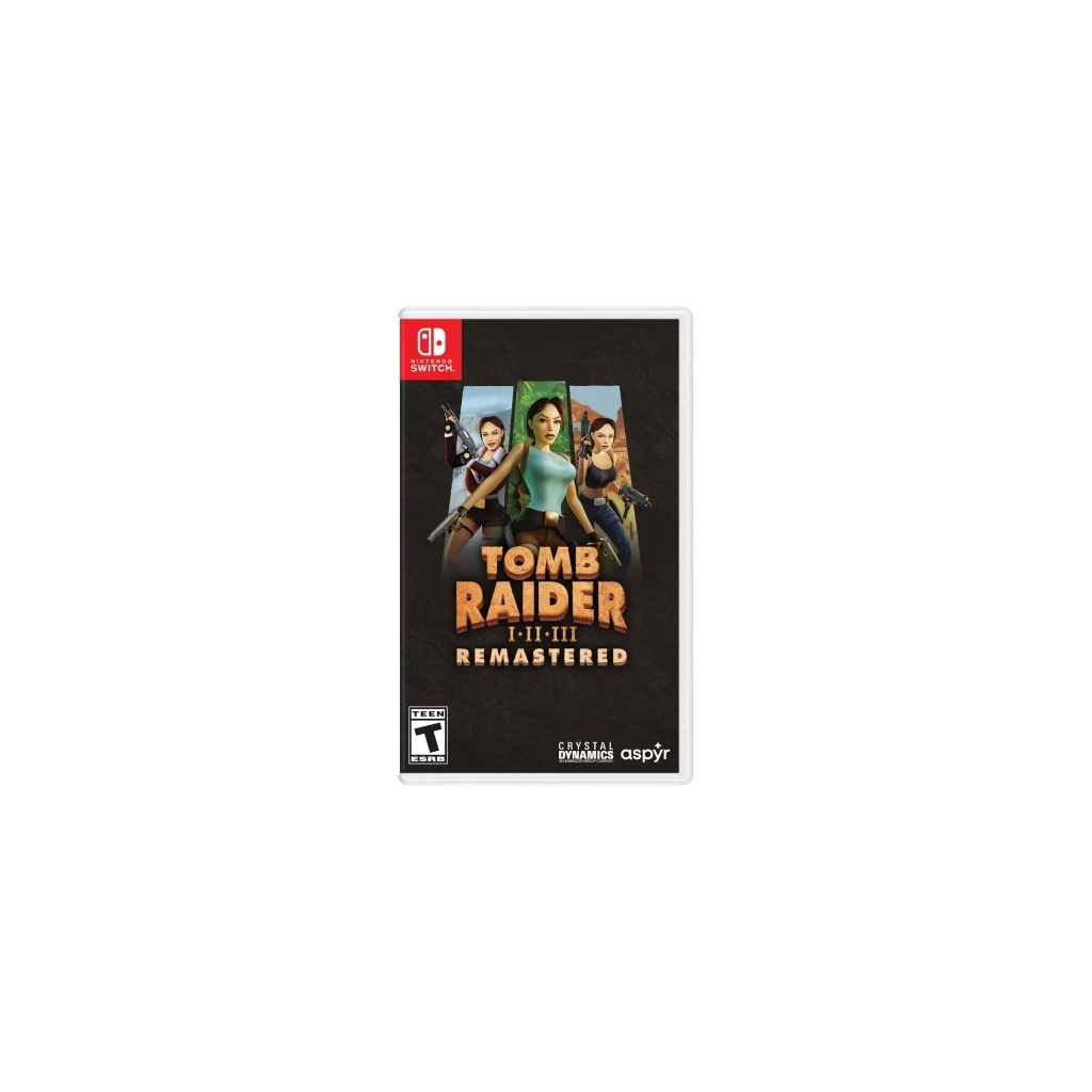Tomb Raider I-III Remastered Starring Lara Croft /Switch - image 1