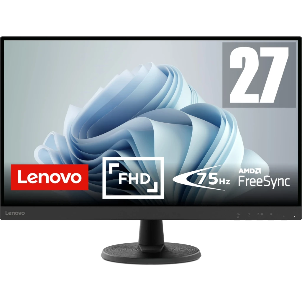 Lenovo Monitor D27-45 27" FHD 1920x1080 VA Anti-glare 3000:1 VGA HDMI 75Hz - image 1