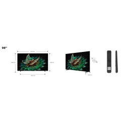 TCL Smart TV 98" C765 - Mini LED 4K, HDR 2400 nits, 144Hz, Google TV - thumbnail 4