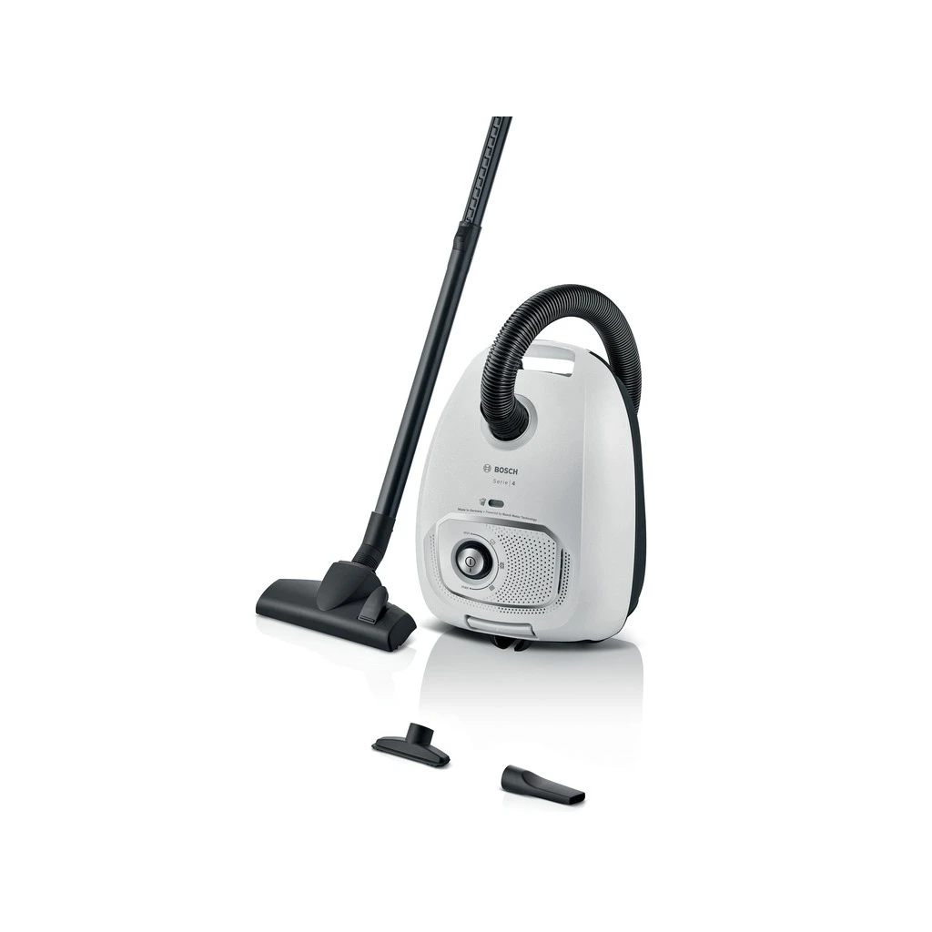 BOSCH Usisivač s vrećicom Serie 4|, Bijela, madeInGER Power Control, 10 godina gara. motora - image 1