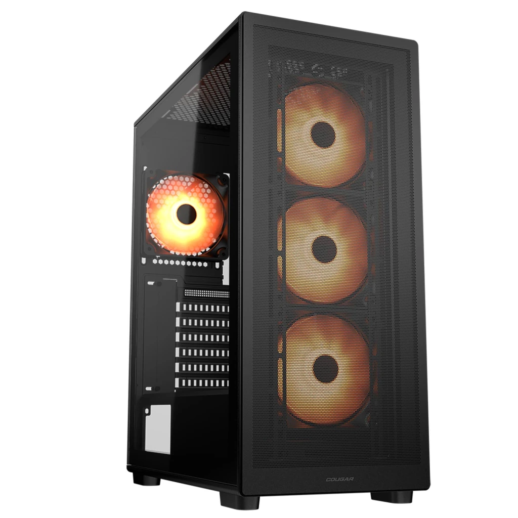 COUGAR MX220 RGB PC Kućište Mid Tower Crno - RGB rasvjeta, magnetna prednj - image 1