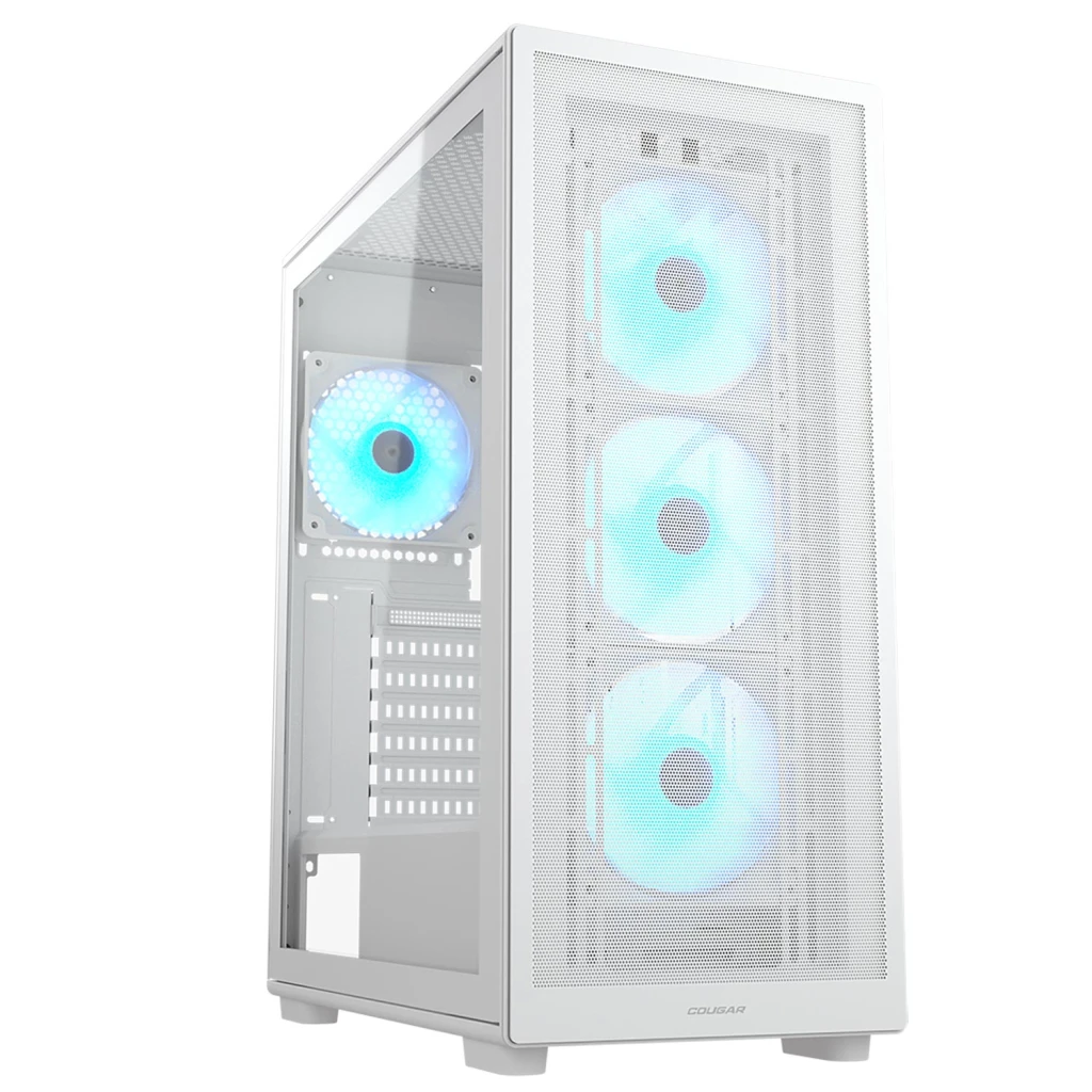 COUGAR MX220 RGB PC Kućište Mid Tower Bijelo - RGB ventilatori, filteri za prašinu, žičana kontrola - image 1