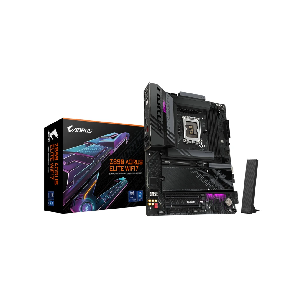 Gigabyte MB Z890 A Elite WIFI7LGA1851; 4xDDR5;4xM.2; 4xSATA;10xUSB; DP; ATX;HDMI, RAID, THUNDERBOLT - image 1