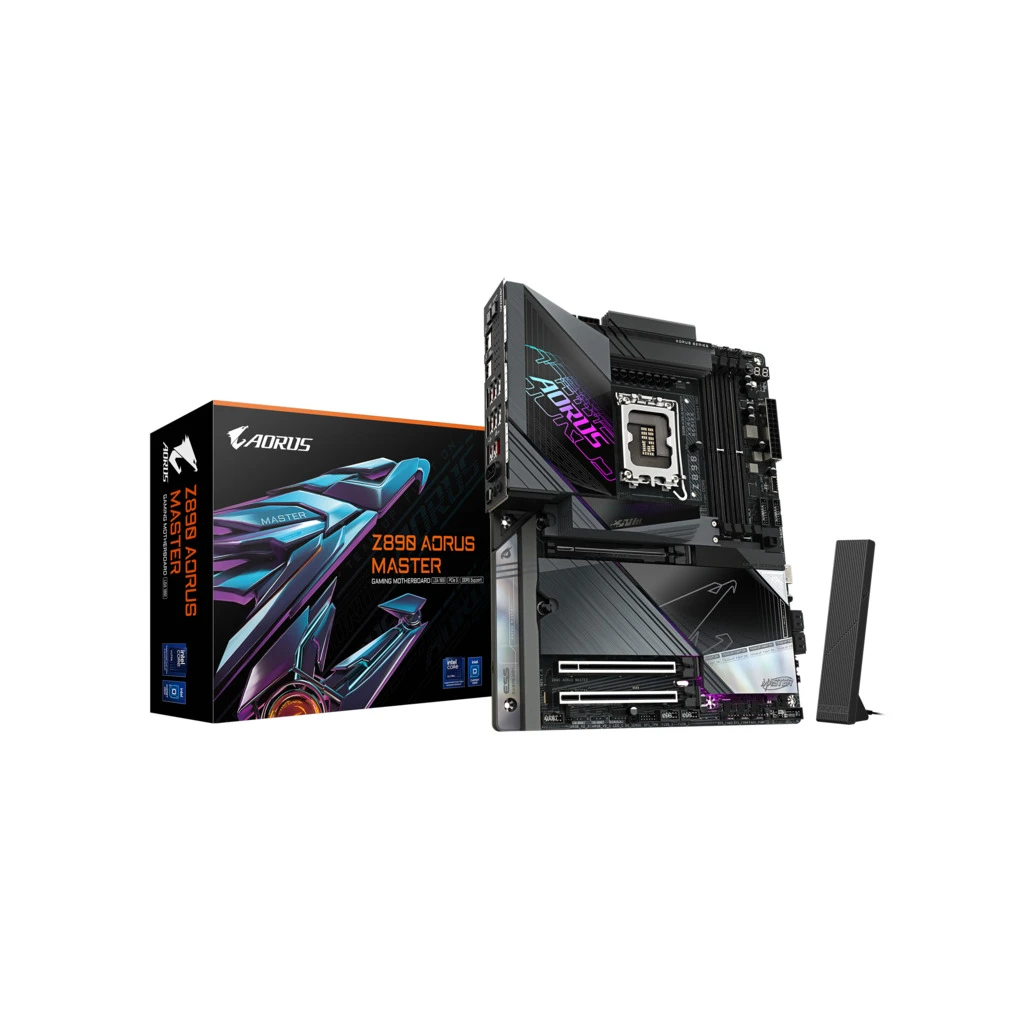 Gigabyte MB Z890 AORUS MASTERLGA1851; 4xDDR5;5xM.2; 4xSATA;12xUSB; DP; ATX;HDMI, RAID, THUNDERBOLT - image 1
