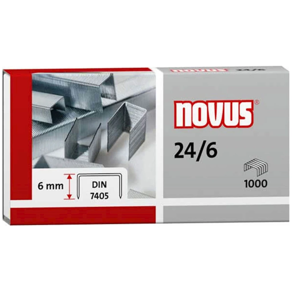 Klamerice Novus 24/6, 1000 komada - image 1