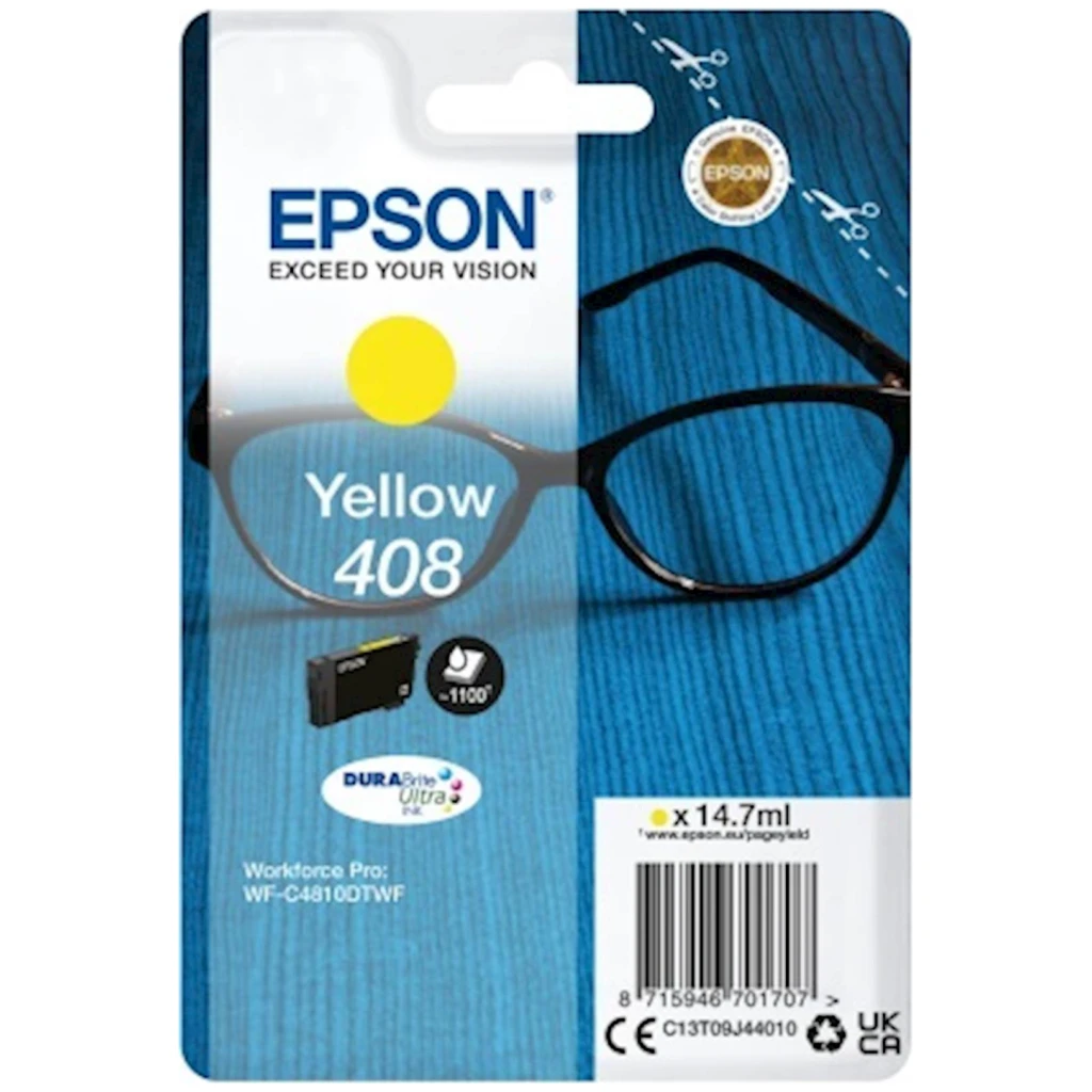 Tinta Epson DURABrite Ultra Spectacles 408/408L Y - image 1