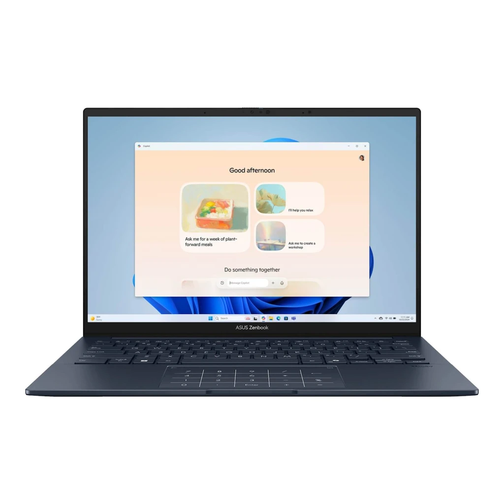 Laptop ASUS Zenbook 14 OLED UX3405CA-QL279 14"FHD+TOUCH 60Hz U5-255H 14C/16T 16GB DDR5 s1TB BACKLIT - image 1