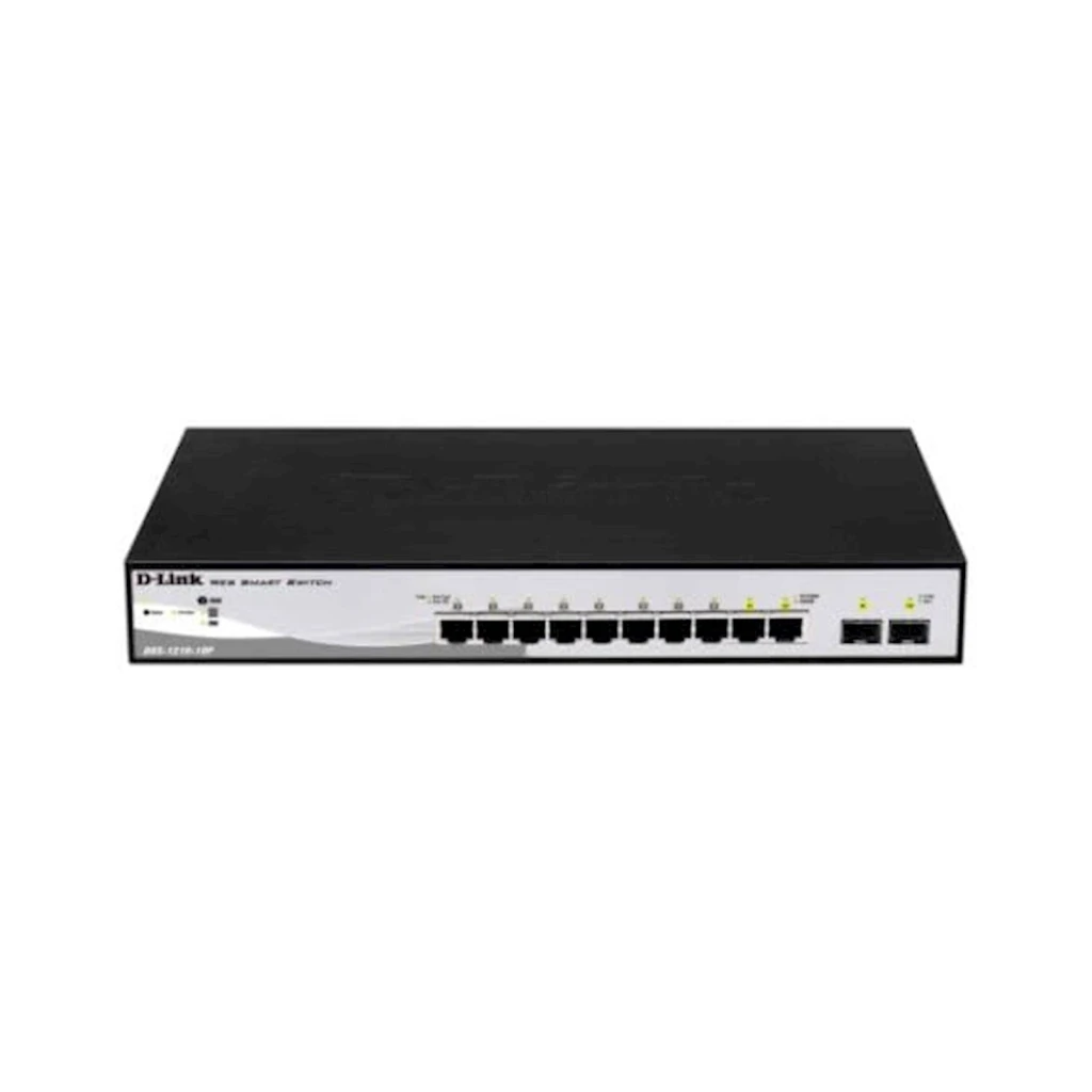 Switch DLINK 10-port Gbit PoE incl. 2 Combo 1000Ba - image 1