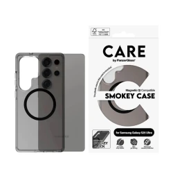 Zaštitni okvir Care S25 Ultra Smokey Black - thumbnail 1