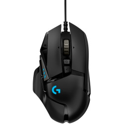 Logitech G502 HERO Gaming Miš - 16K DPI, 11 tipki, RGB, USB - thumbnail 1
