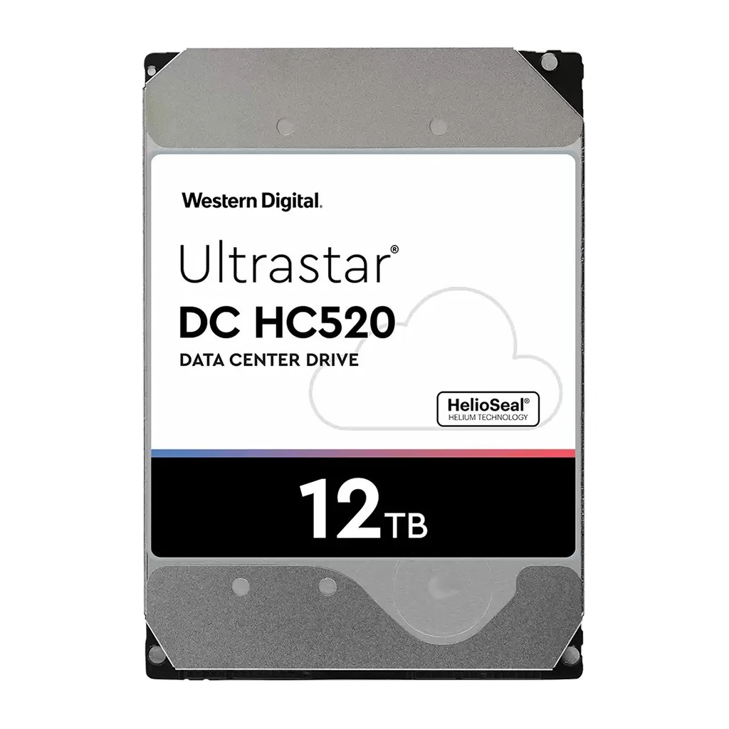 Western Digital Ultrastar Server HDD - 12TB, 7200 RPM, SAS, Serversko Rješenje - image 1