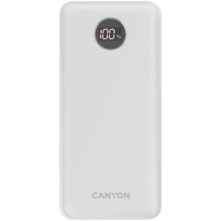 CANYON Prenosna Baterija PB-2002 LED - 20000mAh, 20W Brzo Punjenje, Bijela - thumbnail 1