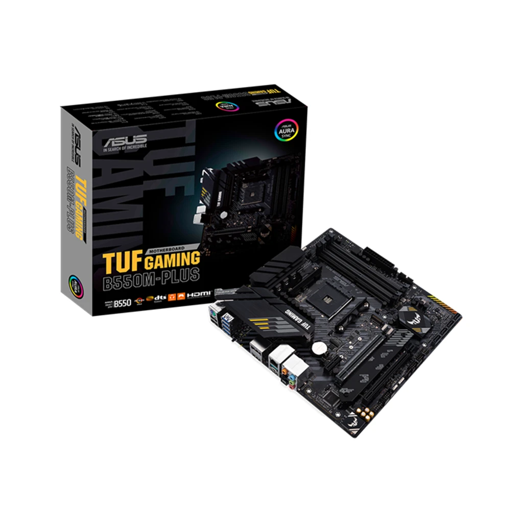 ASUS TUF Gaming B550M-PLUS Matična Ploča - AMD Ryzen, DDR4, PCIe 4.0 - image 1