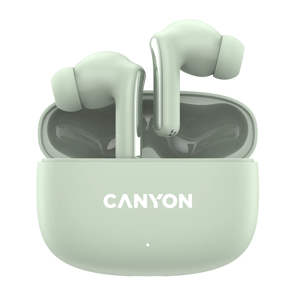 CANYON Slušalice OnGo 9 Zelene - Bežične, Bluetooth 5.0, 20h Baterija - image 1