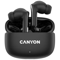 CANYON Slušalice OnGo 9 - Bežične, Bluetooth 5.0, 20h Baterija, Crne - thumbnail 1
