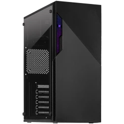 Inter-Tech Kućište A-303 Slant Midi Tower - RGB Osvjetljenje, ATX Format - thumbnail 2