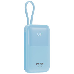 CANYON Prenosna Baterija OnPower 101 - 10000mAh, 22.5W Brzo Punjenje, Plava - thumbnail 3