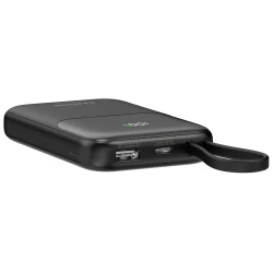 CANYON Prenosna Baterija OnPower 101 - 10000mAh, 22.5W, Ugrađeni Kabl, Crna - thumbnail 5
