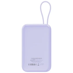CANYON Prenosna Baterija OnPower 101 - 10000mAh, 22.5W, Ljubičasta - thumbnail 4