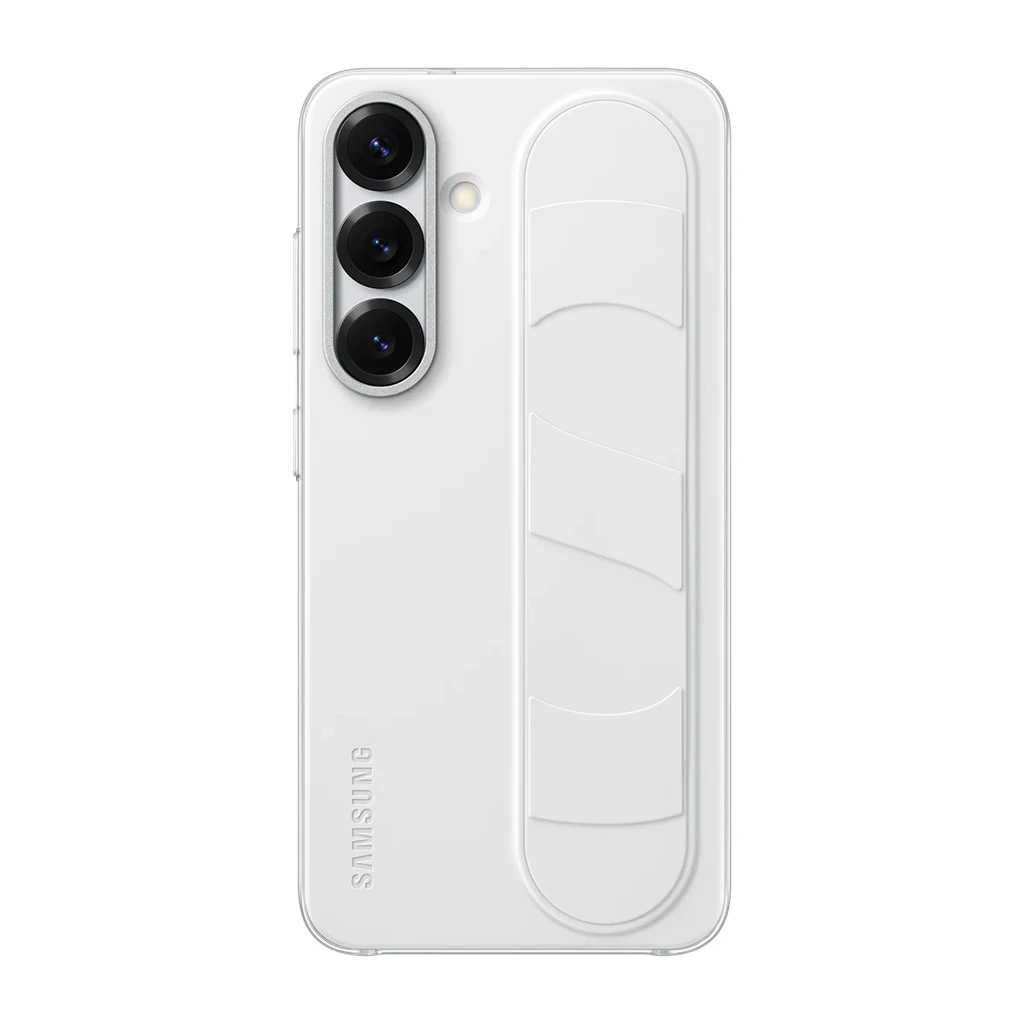 Samsung Galaxy S25 Standing Grip Case White - image 1