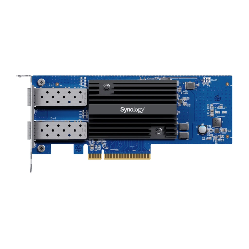 E10G30-F2Dual-port 10GbE SFP+ add-in card for Synology systems - image 1