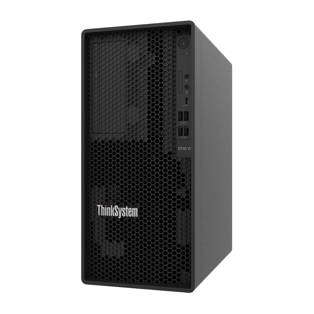 Lenovo ThinkSystem ST45 V3 Server - EPYC 4124P, 16GB RAM, 960GB SSD - image 1