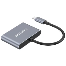 CANYON hub DS-3 3in1 USB-C Dark Grey - thumbnail 3