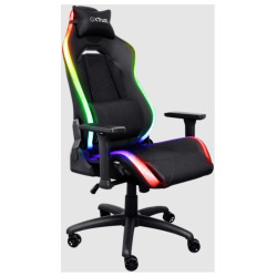 Trust GXT 719 RGB gamingstolica RUYA, crna, udobna,podesiva, bežični daljinski - thumbnail 4