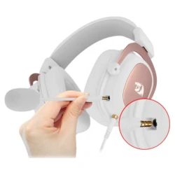 ReDragon - Gaming slušalice sa mikrofonom Zeus 2 H510W-1 White - thumbnail 2