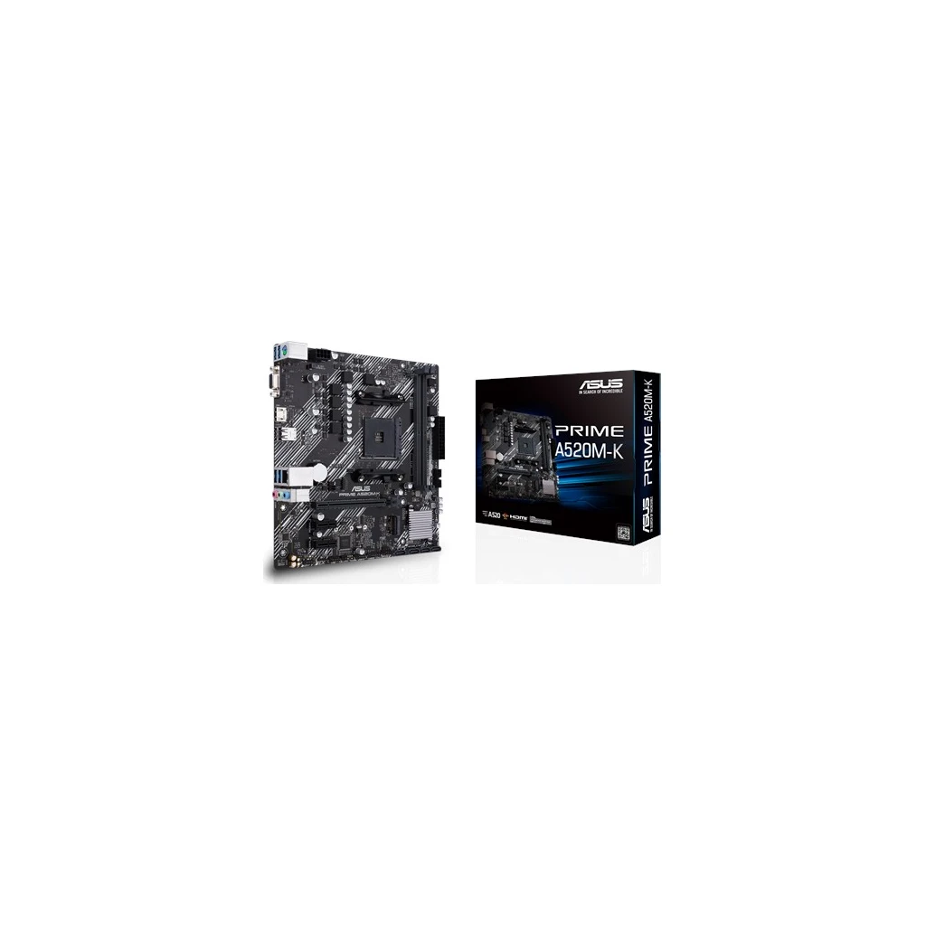 ASUS MB PRIME A520M-KAMD A520;AM4;2xDDR4VGA,HDMI;RAID;micro ATX - image 1