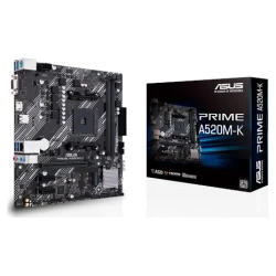 ASUS MB PRIME A520M-KAMD A520;AM4;2xDDR4VGA,HDMI;RAID;micro ATX - thumbnail 1