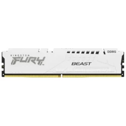 Kingston 16GB 5200MHz DDR5 W.White, Fury Beast (1x16GB)CL40, XMP 3.0 Ready, - thumbnail 1