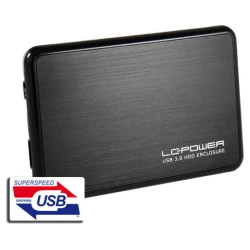 LC-Power LC-25BUB3 Enclosure2.5" USB 3.0,ultra slim - thumbnail 1