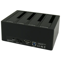 LC-Power LC-DOCK-U3-4BHDD docking station2,5"/3,5" SATA HDDs/SSDs - thumbnail 2