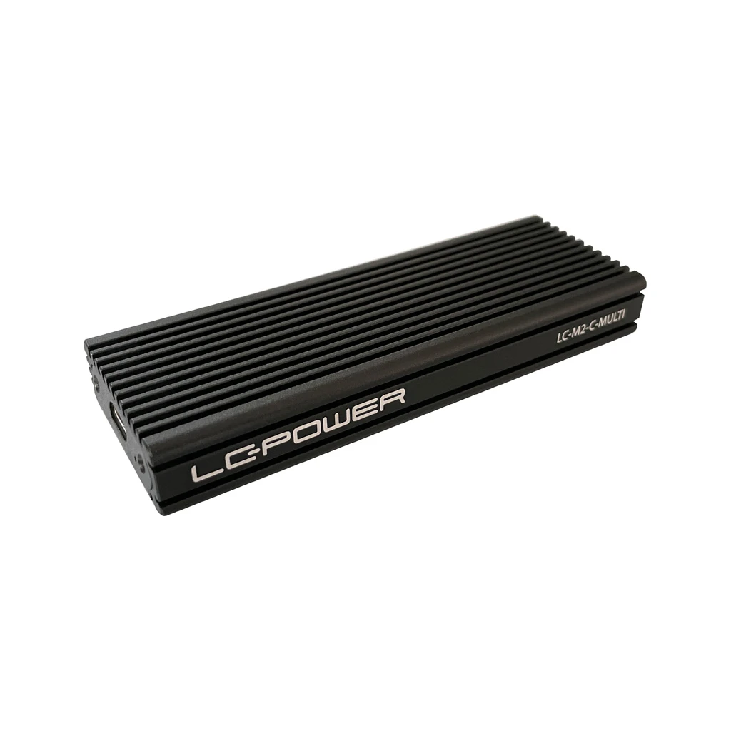 LC-Power LC-M2-C-MULTIUSB 3.1 Gen. 2 Type CM.2 SSD Enclosure - image 1