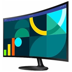27''FHD Zakrivljeni Monitor S3VA, 1920x1080, 75Hz, 3000:14ms, 250cd, HDMI, VGA, Tilt, VESA 75x75 - thumbnail 2