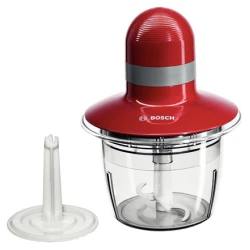 BOSCH sjeckalica 400W, CRVENA, 0.8L,INOX nož, ploča za tučenje vrhnja, SL - thumbnail 1