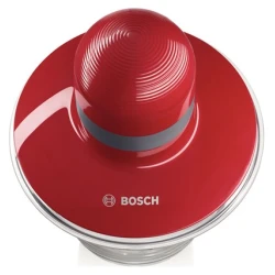 BOSCH sjeckalica 400W, CRVENA, 0.8L,INOX nož, ploča za tučenje vrhnja, SL - thumbnail 3