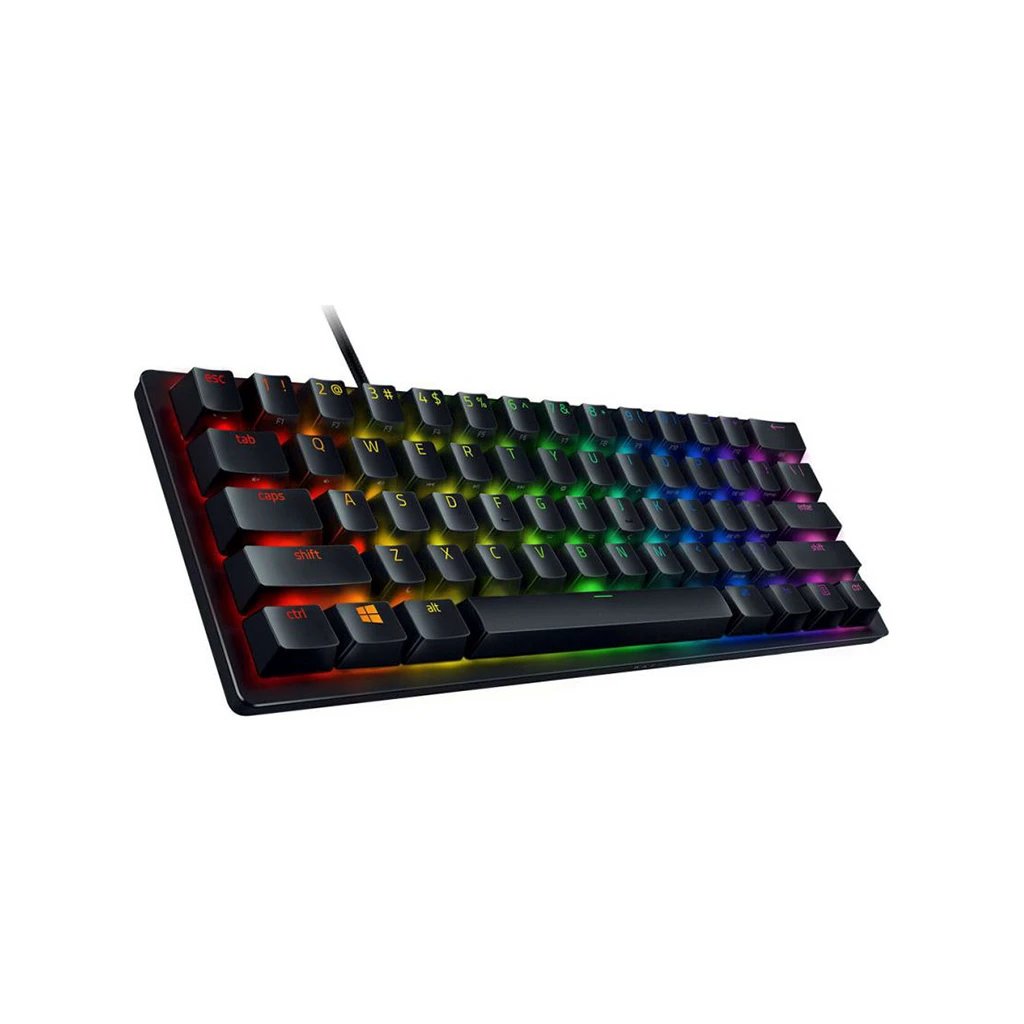 Tastatura Razer Huntsman Mini - 60% Optical Gaming Keyboard (Clicky Purple Switch) - FRML RZ03-03390100-R3M1 - image 1