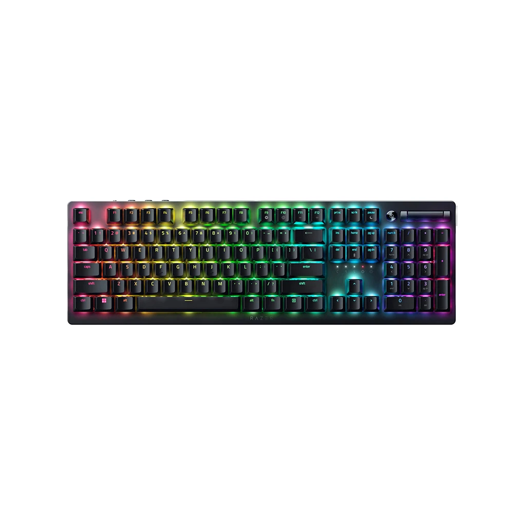 Tastatura Razer DeathStalker V2 Pro - Wireless Low Profile Optical Gaming Keyboard (Linear Red Switch) - US Layout – FRML RZ03-04360100-R3M1 - image 1