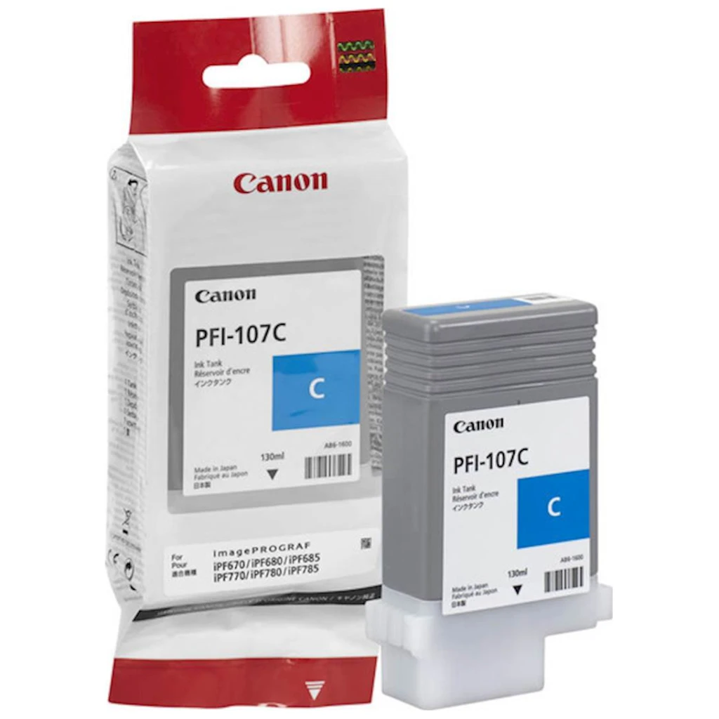 Tinta CANON PFI-107 Cyan - image 1